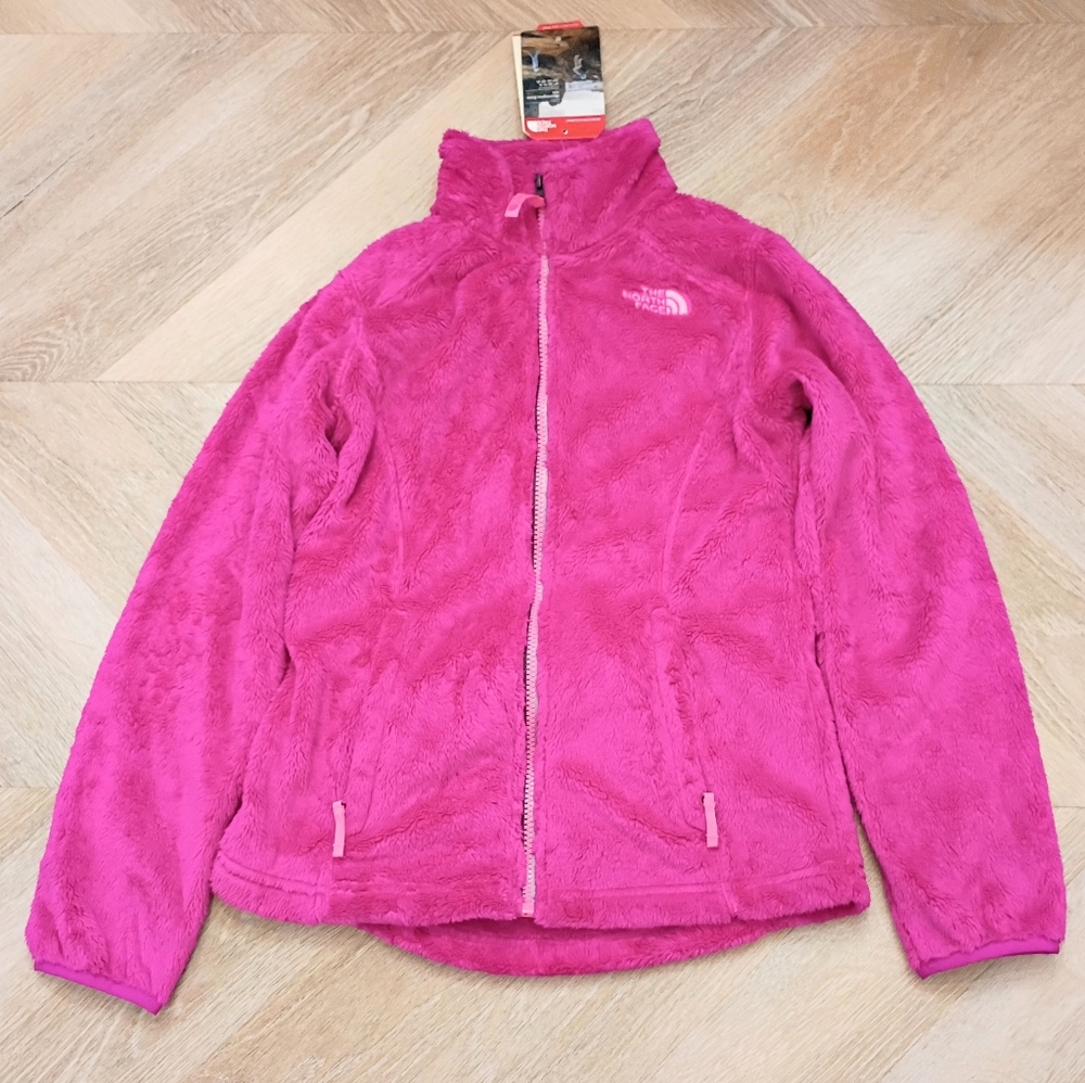 NWT The North Face Girls Osolita Fleece Jacket Pink M 10/12 💖